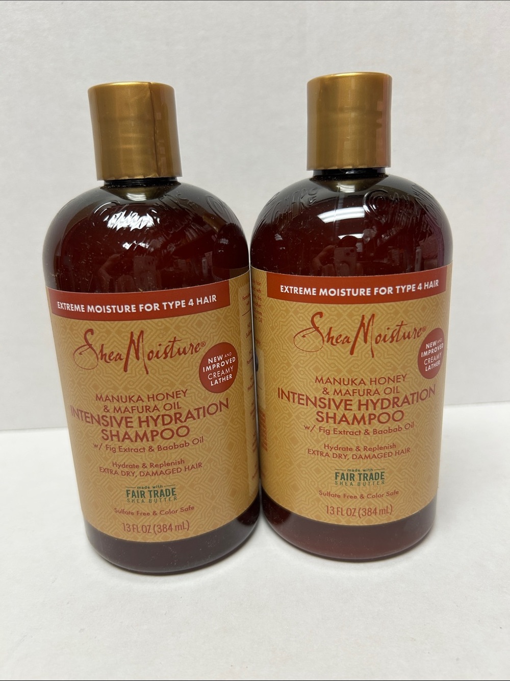 2XShea Moisture Manuka Honey & Mafura Oil Intensive Hydration Shampoo - 13 fl oz